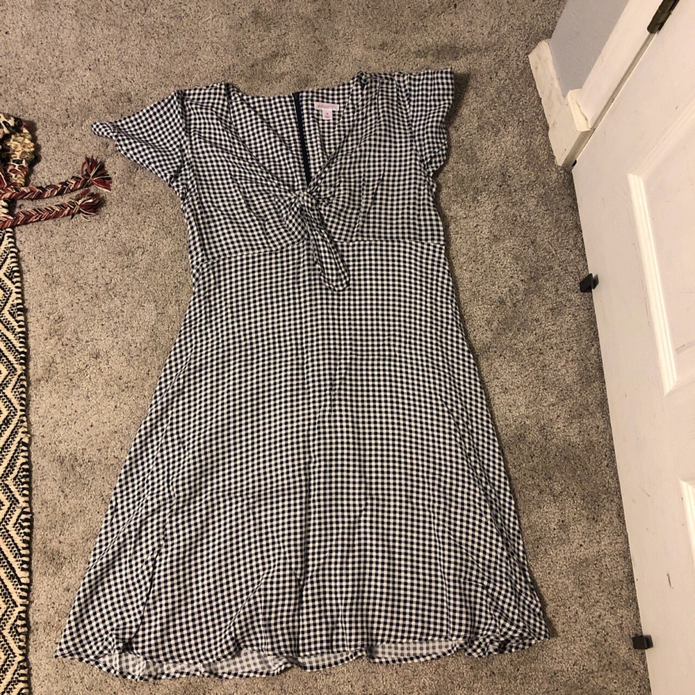 Checkerboard dress
